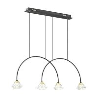 подвесная люстра odeon light arco 4100/4 в Саранске