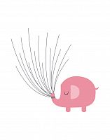 постер pink elephant а4 в Саранске