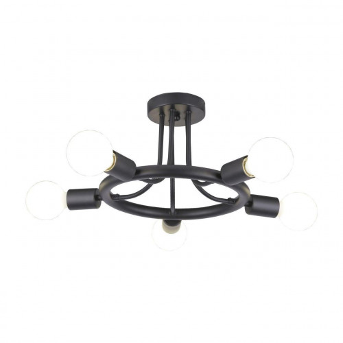 потолочная люстра arte lamp a6063pl-5bk в Саранске