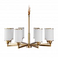 люстра brch9040-8 от delight collection белая/золото в Саранске