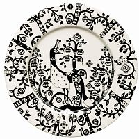 тарелка taika черно-белая в Саранске