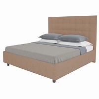 кровать двуспальная 180х200 серо-коричневая royal black в Саранске