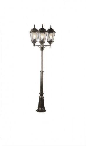 садово-парковый светильник arte lamp genova a1207pa-3bn в Саранске