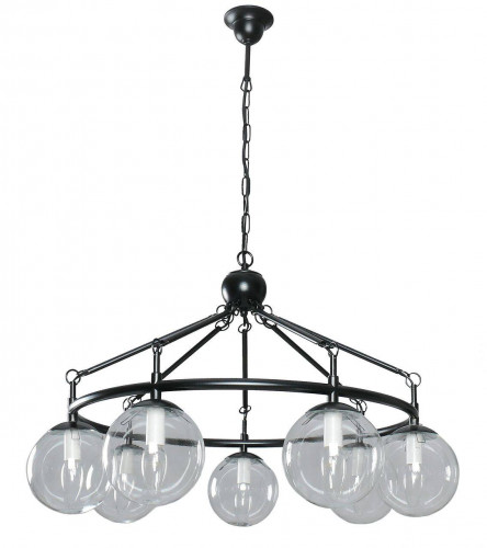 люстра дизайнерская come черная прозрачная в Саранске