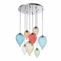 подвесная люстра ideal lux clown sp8 color в Саранске