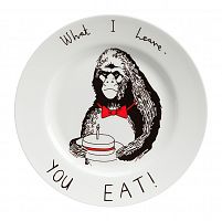тарелка what i leave - you eat в Саранске