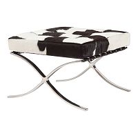 оттоманка barcelona stool бело-черная в Саранске