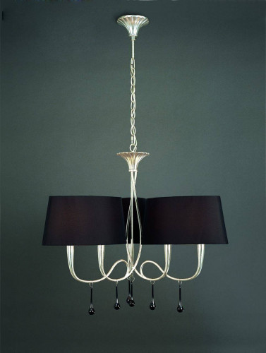 подвесная люстра mantra paola painted silver 3530 в Саранске