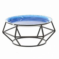 стол blue geo синий, черный в Саранске
