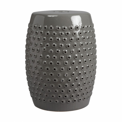 керамический столик-табурет cutwork garden stool серый в Саранске