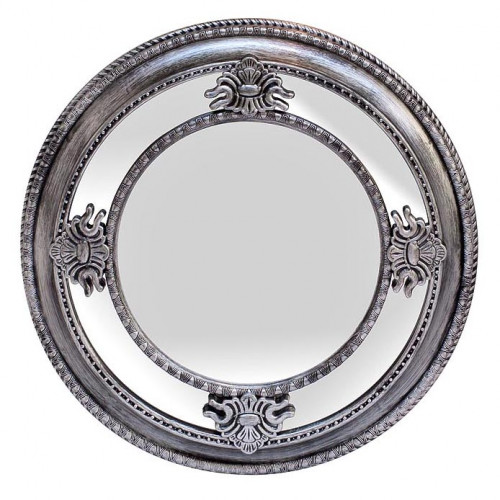 зеркало круглое в серебряной раме 59,6 см в Саранске