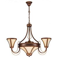 подвесная люстра kemar tanaja t/3 brown в Саранске