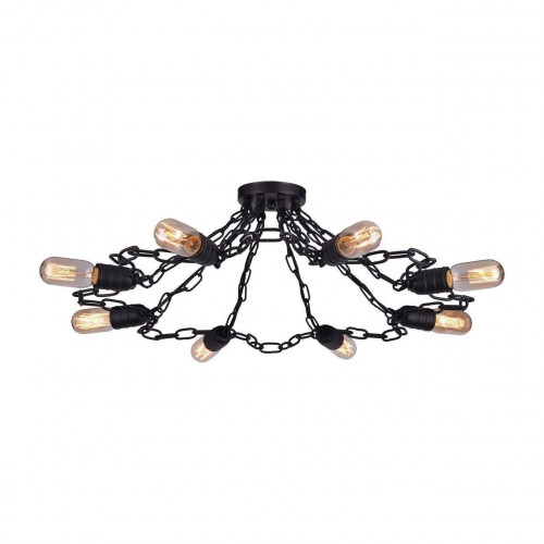 потолочная люстра arte lamp a9344pl-8bk в Саранске