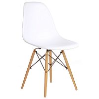 стул деревянный pc-015 белый (eames style) в Саранске
