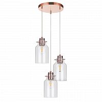 дизайнерская подвесная люстра spot light alessandro 1760333 медь в Саранске
