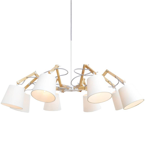 подвесная люстра arte lamp pinoccio a5700lm-8wh в Саранске