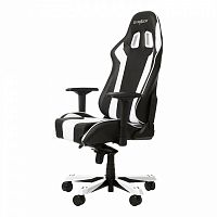кресло геймерское dxracer king ks06 черно-белое в Саранске