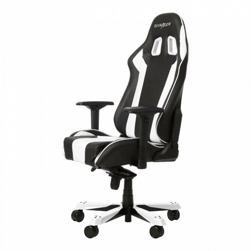 кресло геймерское dxracer king ks06 черно-белое в Саранске