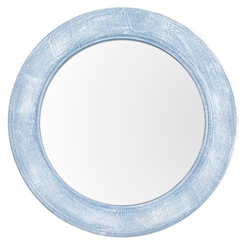 зеркало круглое голубое round window в Саранске