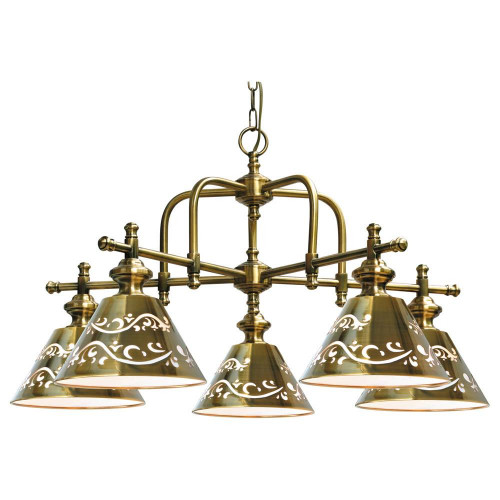 подвесная люстра arte lamp kensington a1511lm-5pb в Саранске