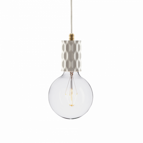 подвесной светильник beton glitter white brass в Саранске