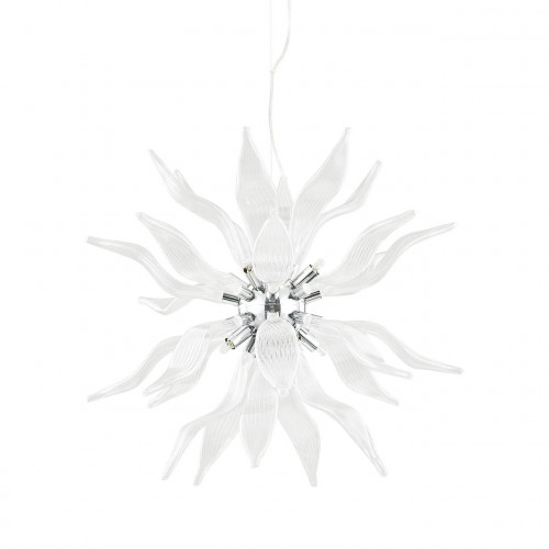 подвесной светильник ideal lux leaves sp8 bianco в Саранске