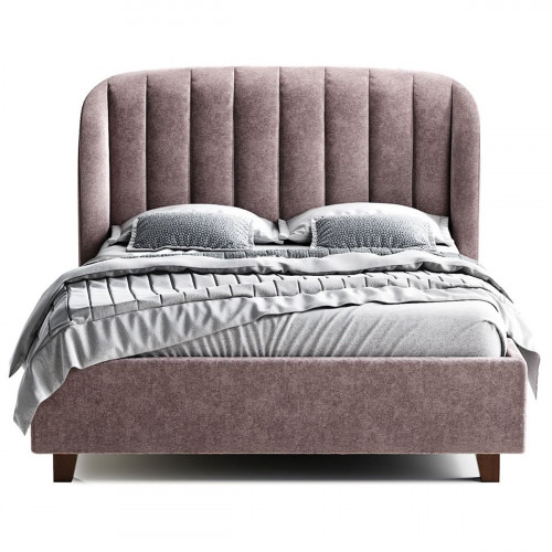 кровать двуспальная 160х200 фиолетовая tulip в Саранске