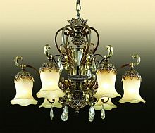 подвесная люстра odeon light safira 2802/6 в Саранске