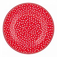 десертная тарелка dot red в Саранске