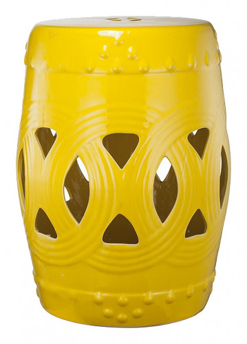 керамический столик-табурет fence stool yellow в Саранске