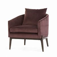 кресло copeland chair коричневое в Саранске