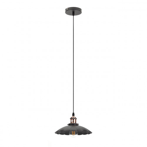 подвесной светильник эра loft pl3 bk/rc в Саранске