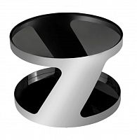 столик журнальный free spirit black silver хром в Саранске