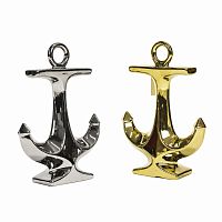 набор из 2 декоратинвых якорей silver and gold в Саранске