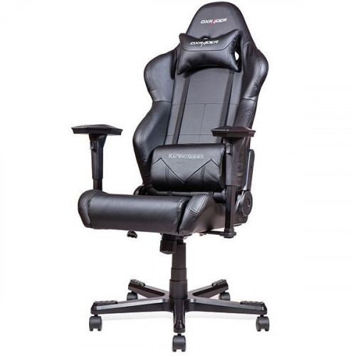 кресло геймерское dxracer racing черно-серое в Саранске