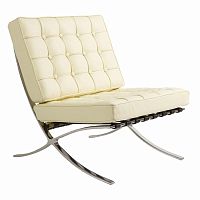 детское кресло barcelona chair кремовое в Саранске