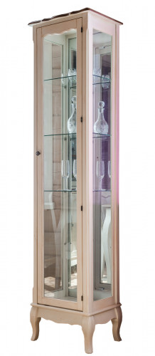 витрина mobilier de maison узкая высокая бежевая в Саранске