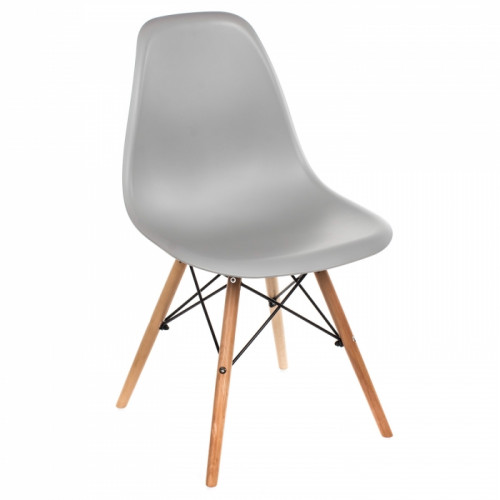 стул деревянный eames pc-015 grey в Саранске