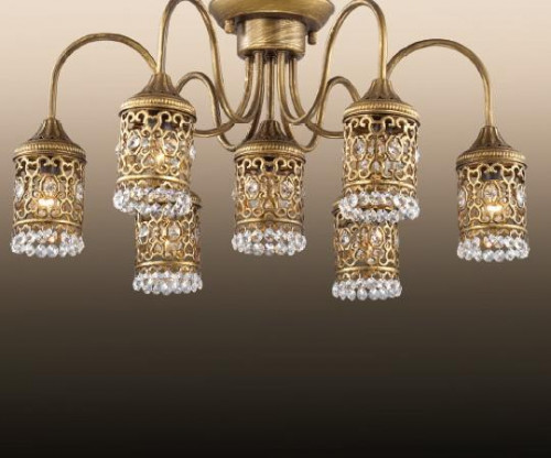 потолочная люстра odeon light salona 2641/7c в Саранске
