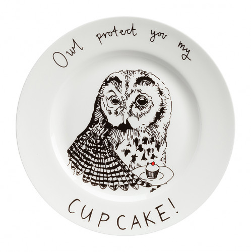 тарелка owl protect you my cup cake в Саранске