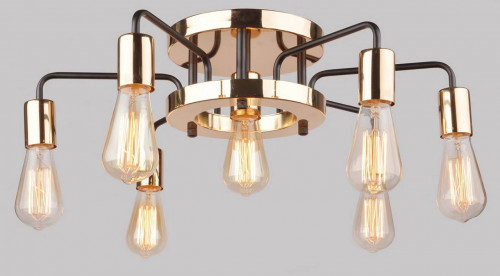 потолочная люстра arte lamp gelo a6001pl-7bk в Саранске