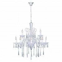 дизайнерская подвесная люстра spot light rosano 5193120 белая в Саранске
