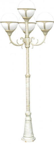 садово-парковый светильник arte lamp monaco a1497pa-4wg в Саранске