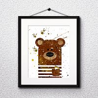 постер bear а4 в Саранске
