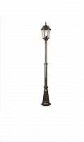 садово-парковый светильник arte lamp genova a1207pa-1bn в Саранске