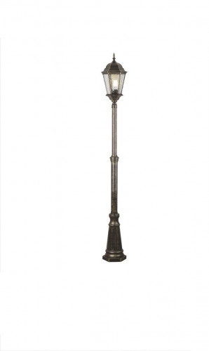 садово-парковый светильник arte lamp genova a1207pa-1bn в Саранске