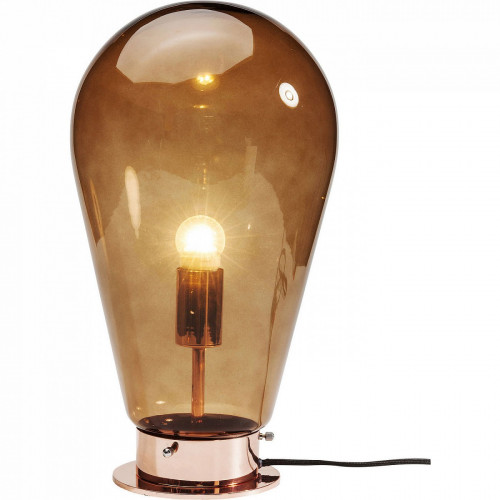 лампа настольная bulb коричневая в Саранске