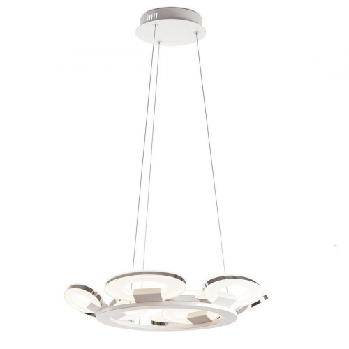 подвесная люстра idlamp celia 399/9-ledwhitechrome в Саранске
