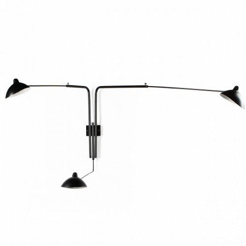 настенный светильник sconce mouille 3 лампы 1 в Саранске