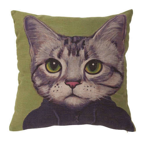 подушка с принтом mr. cat в Саранске